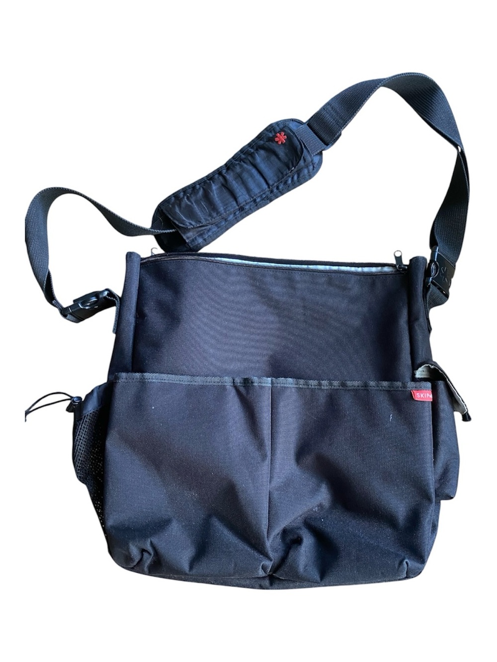 Skip Hop Black Crossbody Organizer Bag